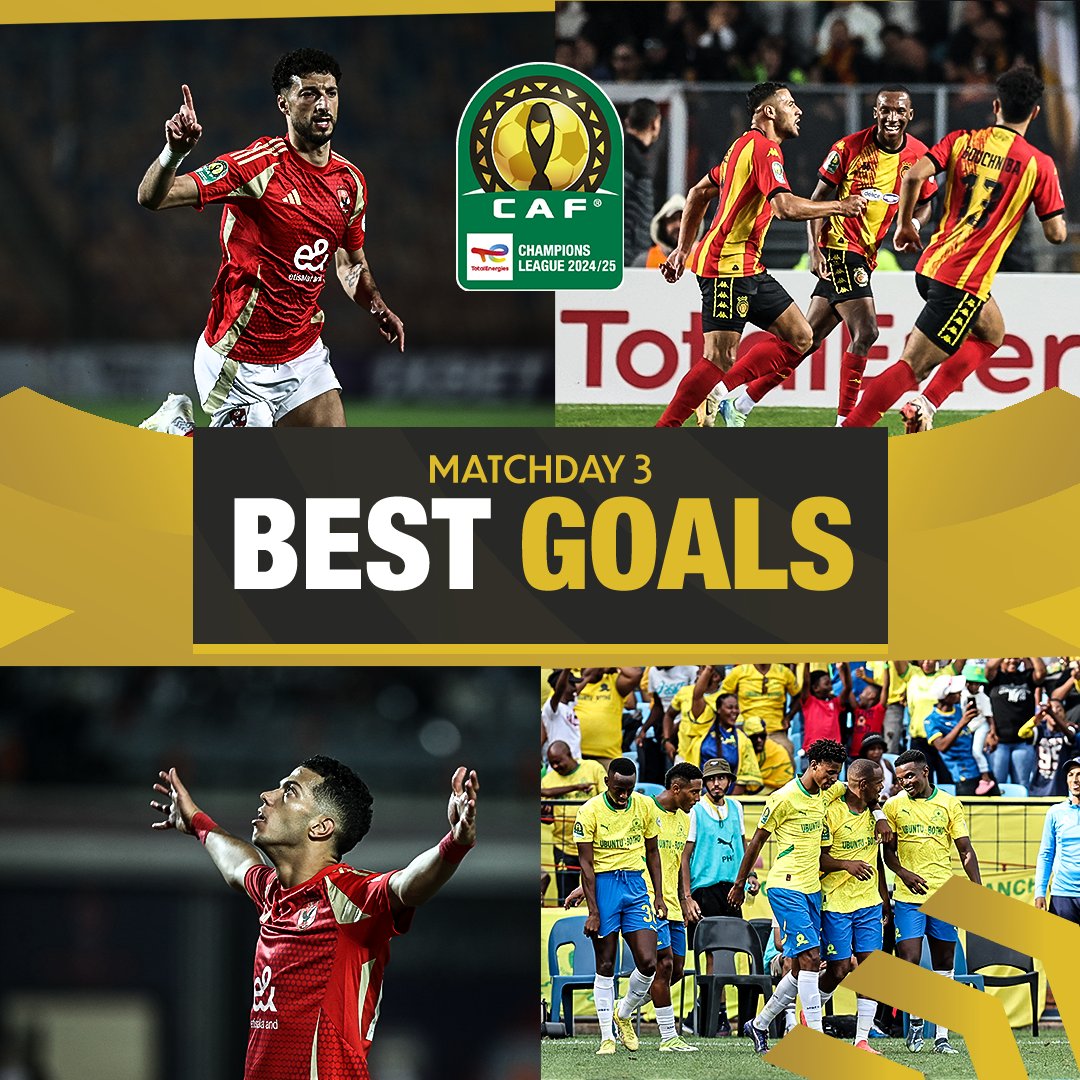 أهداف رائعة سجلت في الجولة الثالثة من دوري أبطال إفريقيا 💥 ما هو الهدف الأفضل؟ 🤩 #TotalEnergiesCAFCL