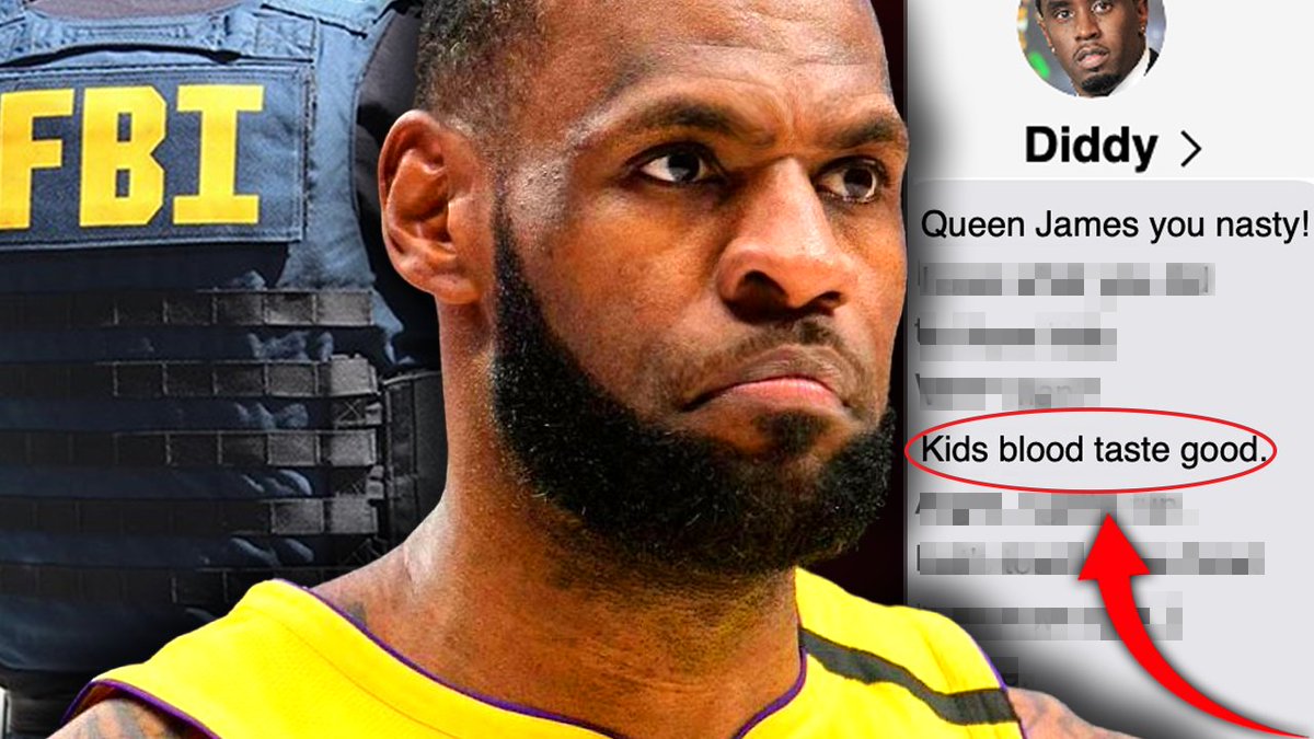 🚨 FBI: Diddy 'Snuff Tape' Featuring LeBron James Sold on Black Market LeBron James is set to be thrown under the bus by the entertainment industry elite following news that a "Freak Off" tape featuring the Lakers star engaged in depraved behavior at a Diddy party has been sold on the black market to the highest bidder. LeBron has been hiding in plain sight for decades, openly associating with Diddy and other reprobates, while using the adoring legacy media to shield him from justice. But this time, there’s no covering it up - the tide has turned, and it’s game time. The truth is finally coming to light, and a whole roster of household names are backed into a corner with nowhere left to hide.