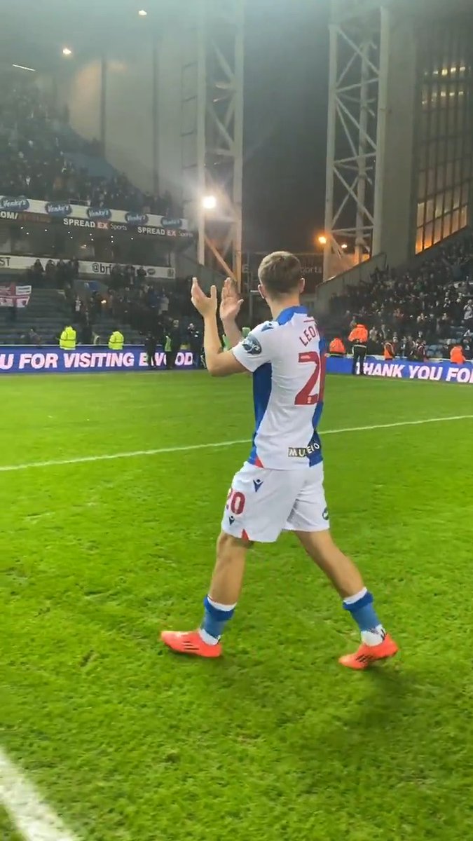 Delighted for Harry Leonard 💙 #ROVvSUN | #Rovers 🔵⚪️