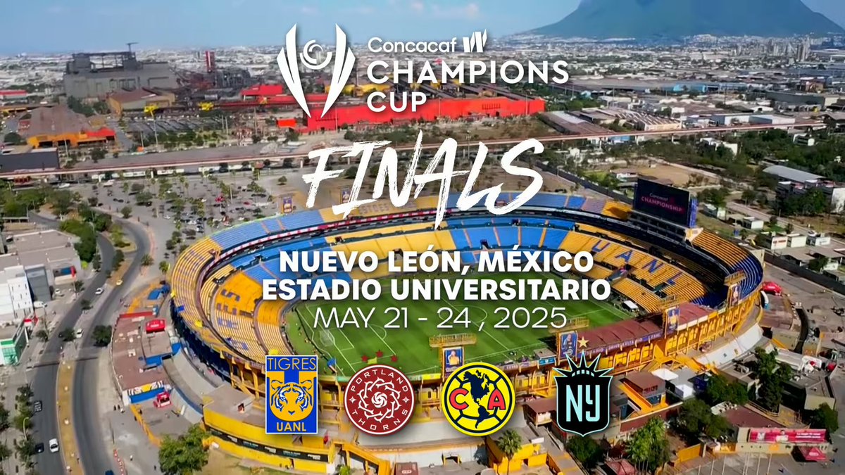 Four clubs. The first ever W Champions Cup Finals 💫🏆 🗓️ May 21-24, 2025 🏟️ Estadio Universitario, Nuevo León, Mexico