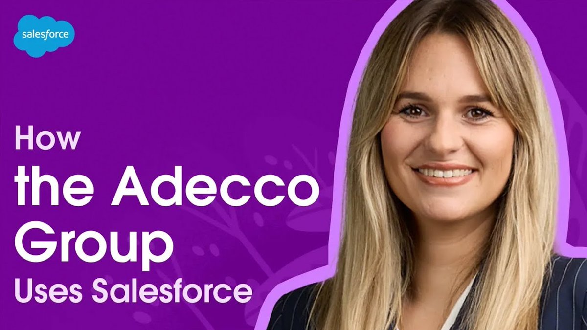 Aspiring to respond to 100% of applicants. Under 24 hours. ✨ Recruiting just got a whole lot easier with Agentforce. See how The Adecco Group's recruiters will provide top-tier talent experiences to every candidate with Agentforce: