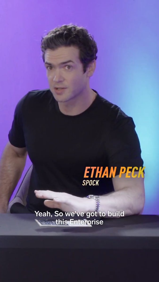 The casts of #StarTrekLowerDecks and #StarTrek #StrangeNewWorlds face off to see who can build the Enterprise the fastest! Watch the full video on YouTube to see who wins: