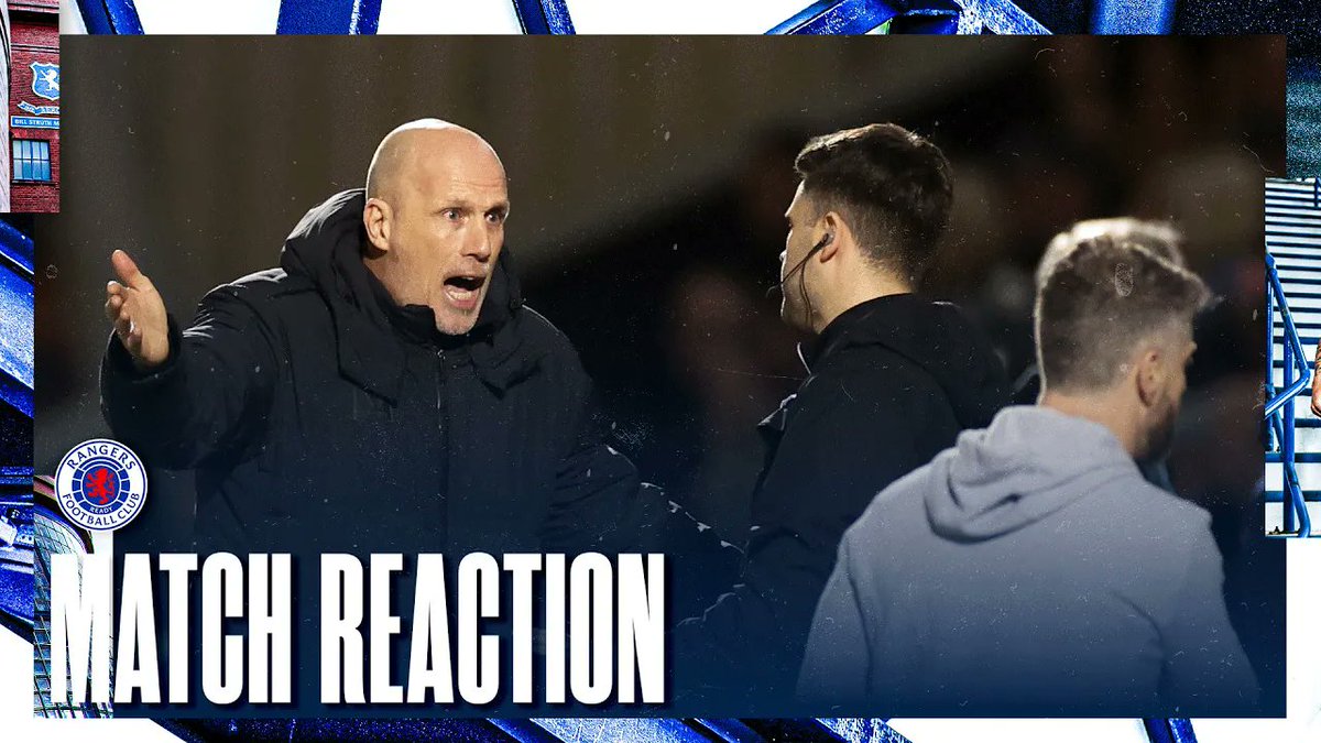 🎙️ Philippe Clement spoke to RangersTV following tonight's match against St Mirren.