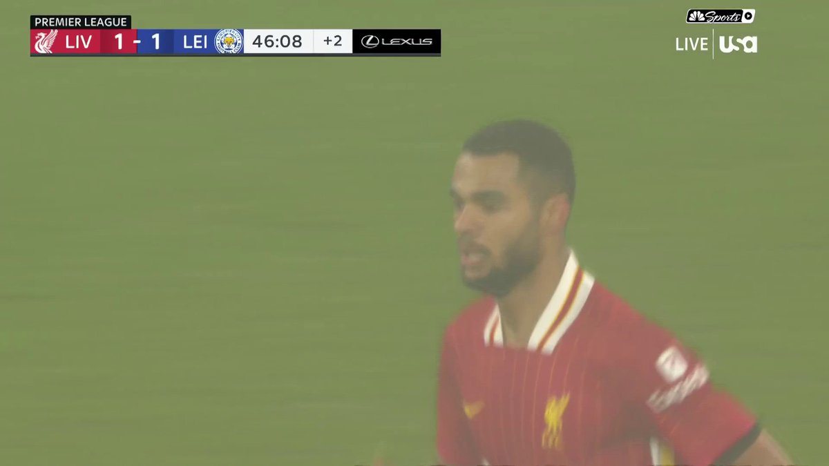 Cody Gakpo scores an absolute BELTER from outside the box! 🎯 📺 USA Network | #LIVLEI