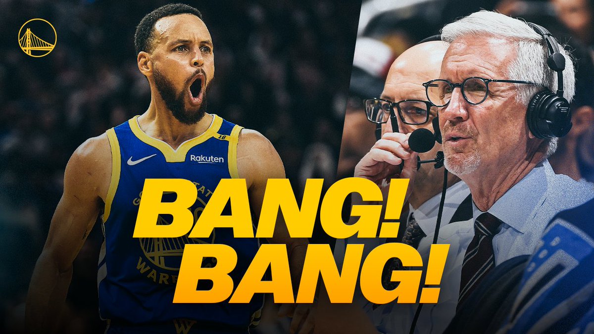 Mike Breen 'BANG!' calls for Stephen Curry are iconic 🗣️ Vote Stephen for All-Star ➡️