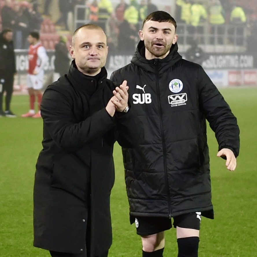 A beltin’ Boxing Day for the Tics! 👏 🖤 #wafc ⚫️🟡