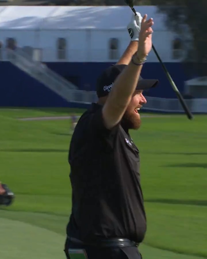30 minutes of hole-outs ... but they get increasingly longer.