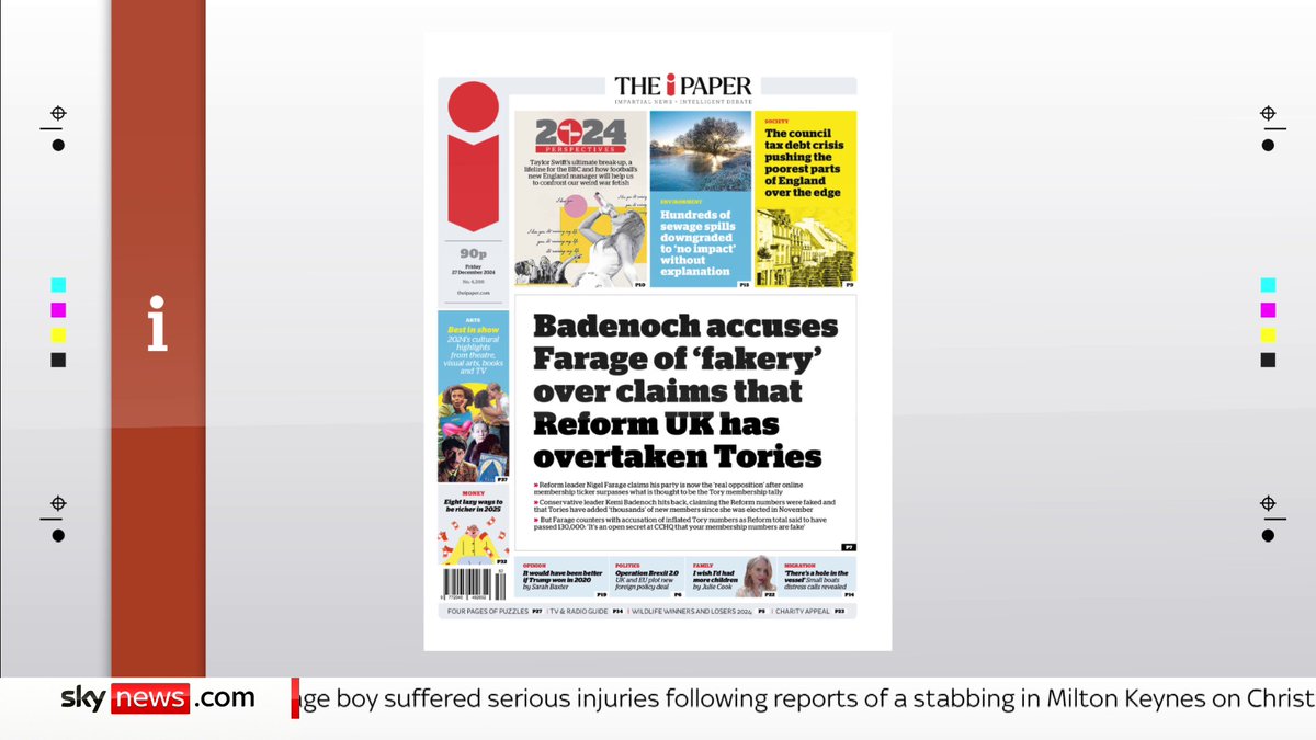 What’s on Friday's front pages? 📰 Sky's Barbara Serra takes a first look at tomorrow's top stories with Bobby Friedman and Amy Nickell-Turner on the Press Preview. #SkyPapers 👉 📺 Sky 501, Virgin 602, Freeview 233 and YouTube