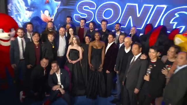 米・ハリウッドで行われた「#映画ソニックxシャドウ」プレミアイベントの様子です。豪華キャストが集結しました。 #SonicMovie3