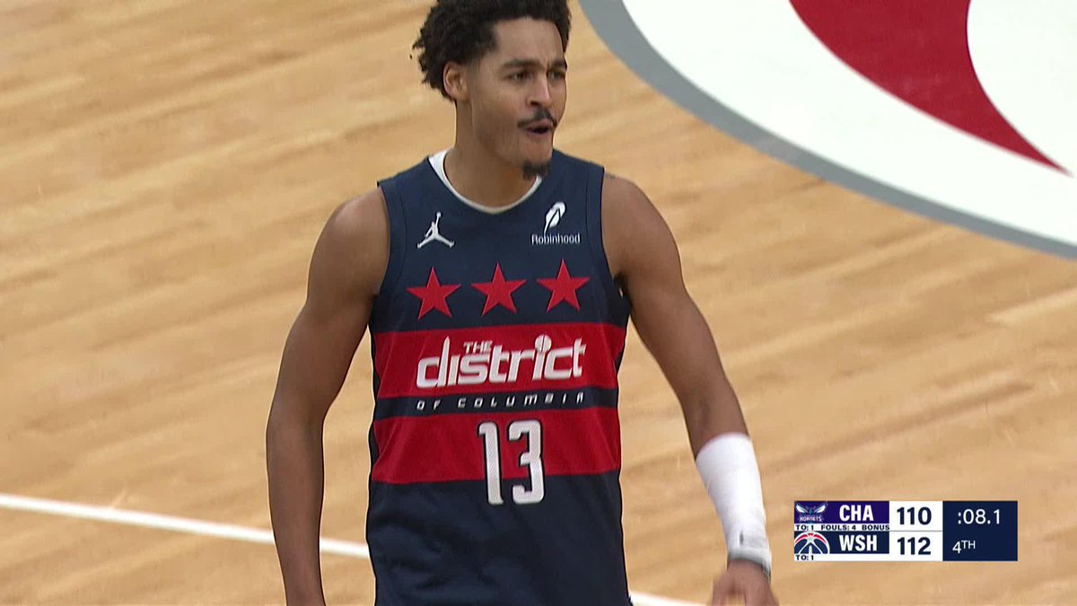 JORDAN POOLE CLUTCH 3 👌 Washington Wizards get the W!