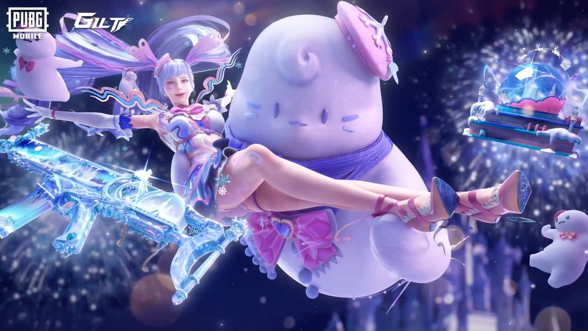 Total Sweetheart Alert! 💖❄️ ✨ The brand-new Snowstar Sweetheart Gilt Set is here—featuring stunning interactive emotes! Be the first to own PUBG MOBILE’s First-Ever Gilt Set with this special feature. 🗓️ Available from: 2024/12/27–2025/1/23 🎮 #PUBGMGiltSnowstar350 #PUBGMGiltSCAR-L350 #PUBGMSETS350 #PUBGMGiltSnowstar350PV