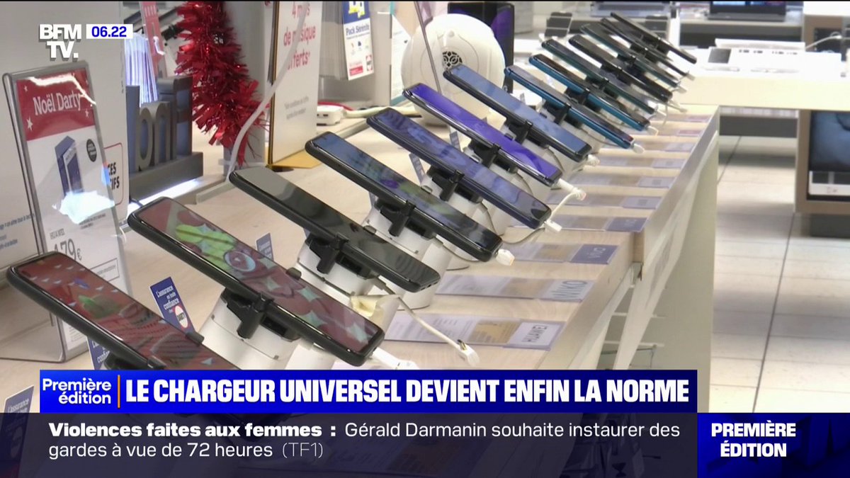À partir de demain, le chargeur universel devient la norme pour tous les appareils électroniques vendus en France