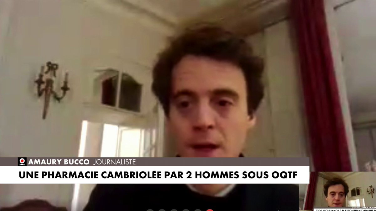 Amaury Bucco, sur le cambriolage d’une pharmacie d'Ivry-sur-Seine : «Les deux cambrioleurs sont dans la nature avec une partie de leur butin», dans #LaMatinale