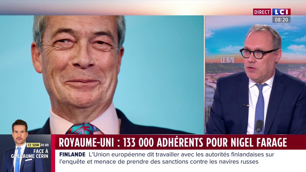 Royaume-Uni : Le parti d’extrême droite "Reform UK" surpasse désormais les conservateurs en nombre d’adhérents