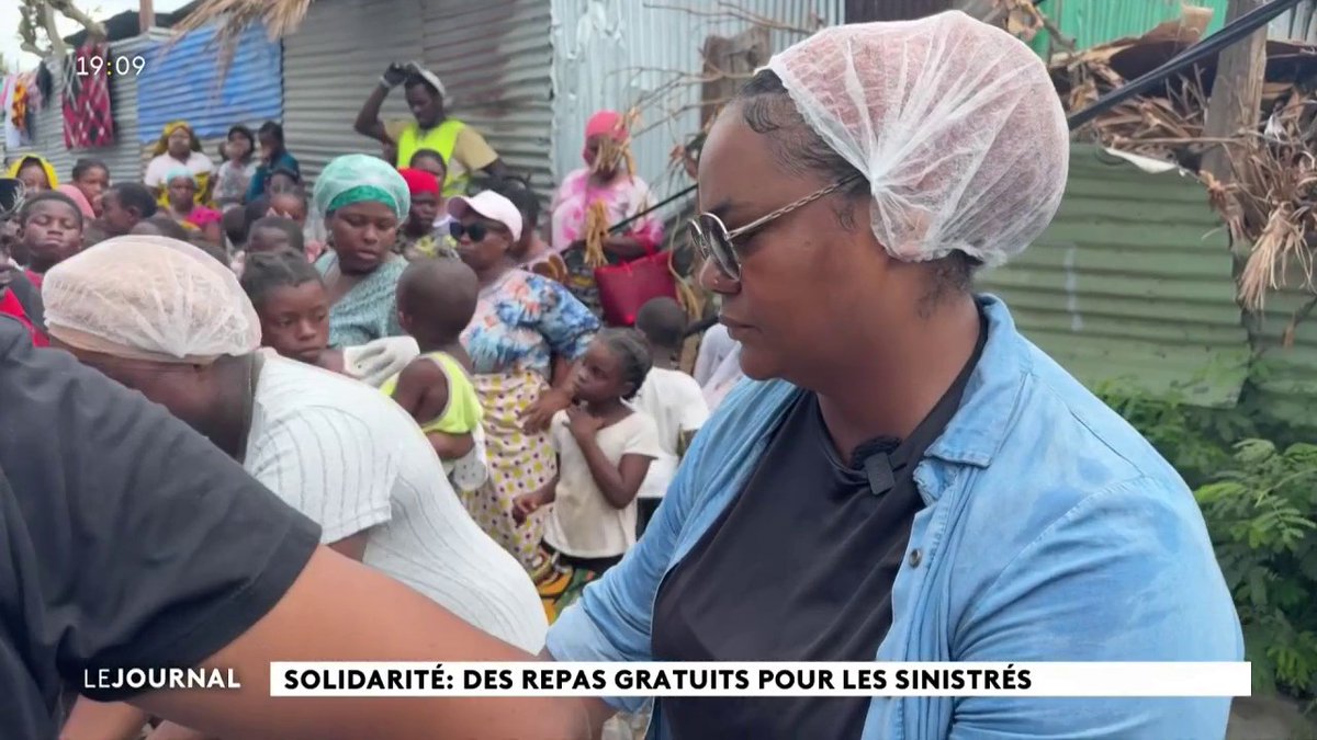 #Solidarité : des repas gratuits pour les sinistrés