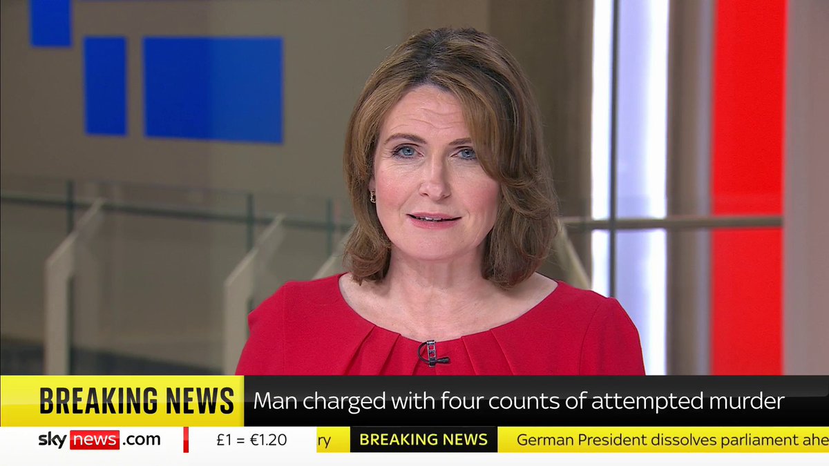 BREAKING: A man has been charged with four counts of attempted murder after four pedestrians were struck by a car over Christmas, the Metropolitan Police confirm. 📺 Sky 501, Virgin 602, Freeview 233 and YouTube