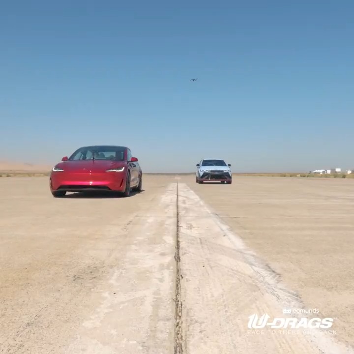 Two of the very best high-performance EVs you can buy today 👇 Tesla Model 3 Performance vs Hyundai Ioniq 5 N