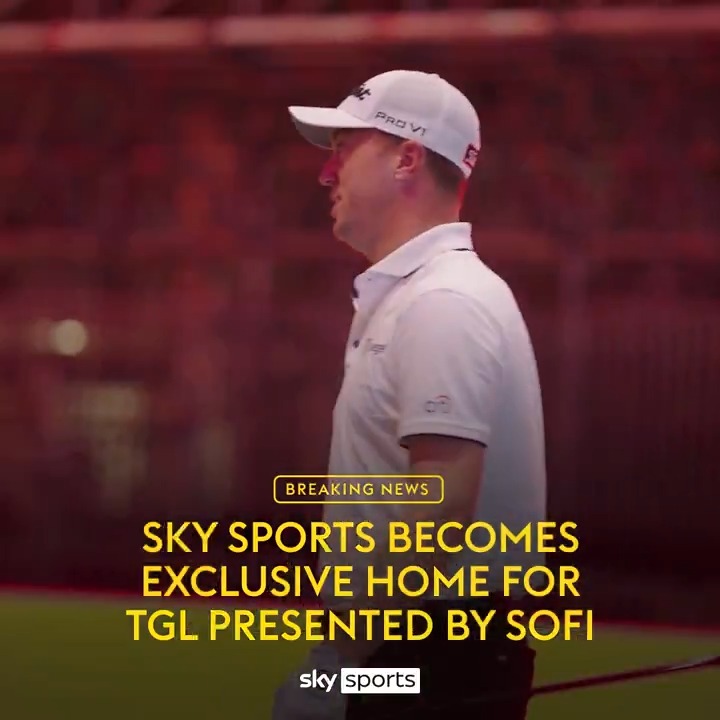 Sky has announced a two-year partnership with TGL, presented by SoFi ,the new team golf league founded by Tiger Woods and Rory McIlroy ⛳ The deal includes both the 2025 and 2026 seasons and will give customers exclusive coverage of every match 🚨