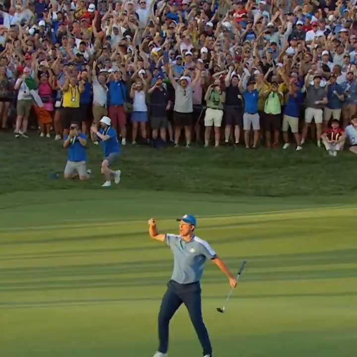 The perfect end to a perfect day Justin ROSE 😏