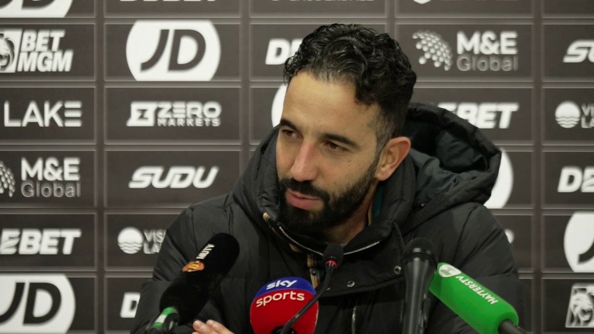 🗣️ "We have to survive" Ruben Amorim says he knew his start at Manchester United would be tough following their 2-0 loss at Wolves 🔴