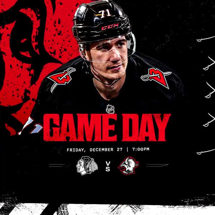 Back at it tonight against Chicago! 🎟️ → 📺 → #LetsGoBuffalo | #sabrehood