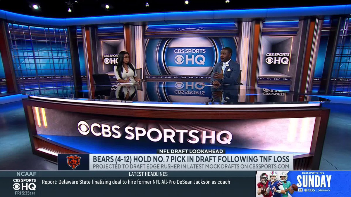 The Bears hold the No. 7 pick in the draft. Who should they take? Emory Hunt