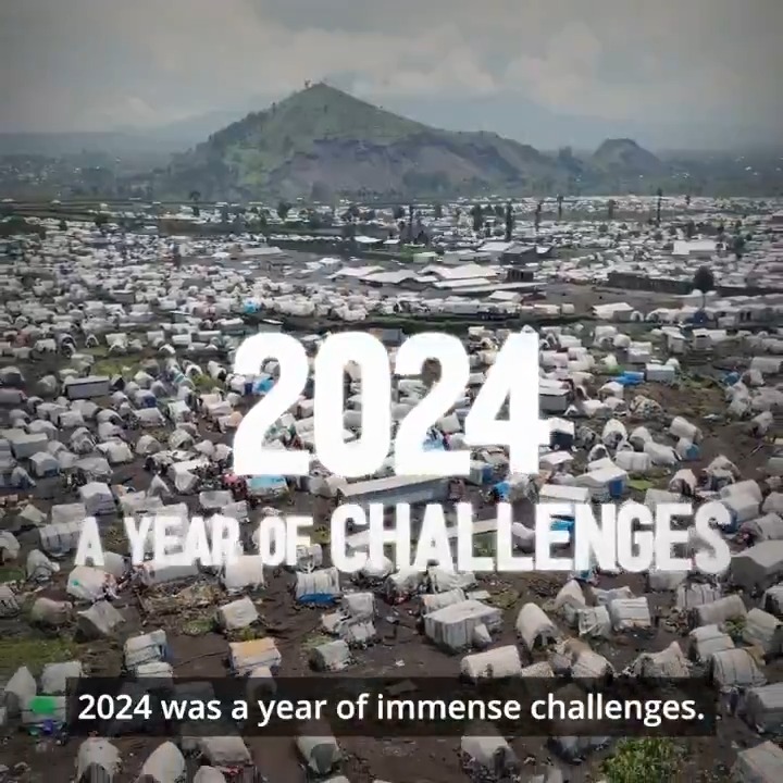 🌏🚚 ✈️WFP teams have worked around the world and around the clock in 2024 to reach millions of people. As we look to 2025, needs remain immense. But we believe that, together, we can build a world where no one is held back by hunger. Join us. 🥘💙