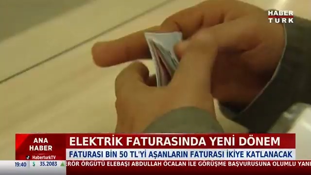 Elektrik faturasında yeni dönem... 1 Ocak'tan itibaren geçerli olacak.