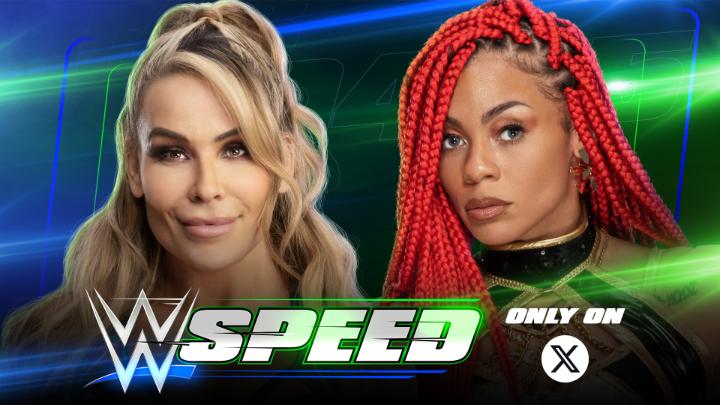 TODAY on #WWESpeed! Nattie and Briana Brandy face off for a spot in the #WWESpeed Semifinals! Who ya got? 💪
