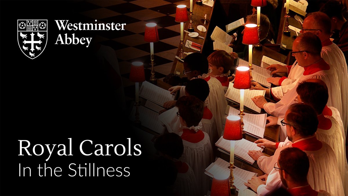 The Choir of Westminster Abbey sings In the Stillness during Royal Carols: Together at Christmas, a special service here at the Abbey earlier this month. You can watch the full service on ITVX. 'In the mildness of a night by stable bare, In the quietness of a lull near cradle fair, There's a patience as we wait for a new morn, And the presence of a child soon to be born.'