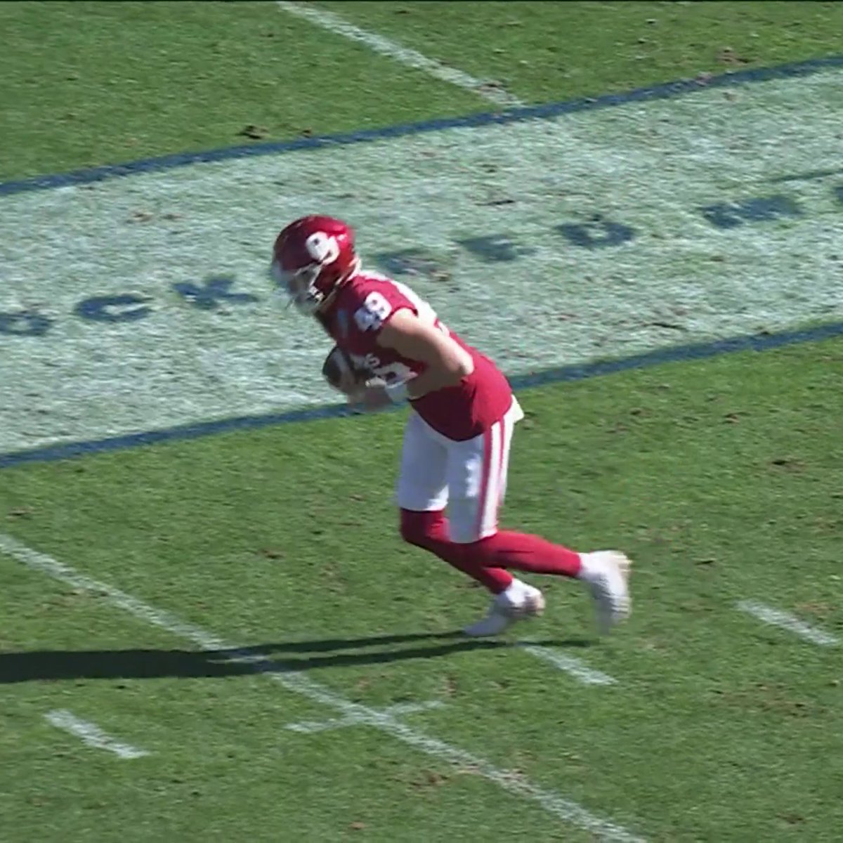 FAKE PUNT JUMP PASS 😱 Oklahoma converts on fourth down 🔥
