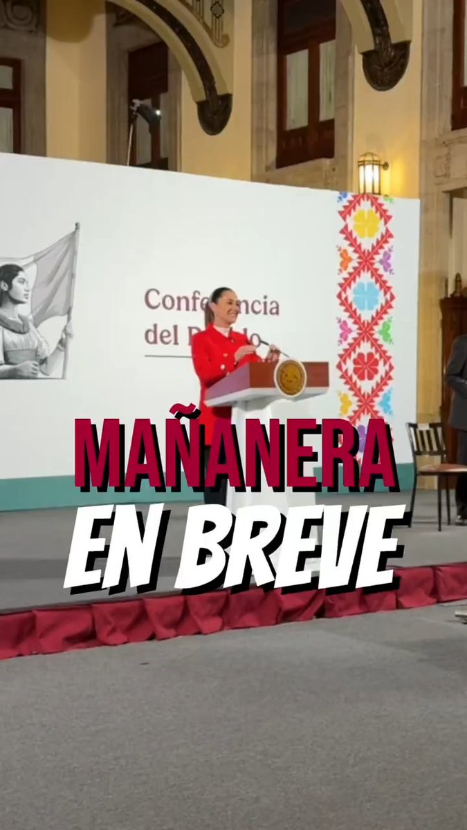 La #MañaneraEnBreve de la presidenta Claudia Sheinbaum Pardo en tres puntos: 🇺🇸 Fortalecimiento de consulados mexicanos en Estados Unidos. 💻 Plataforma de trámites digitales en EE. UU. y Canadá. 🇲🇽 Resultados económicos de la transformación.