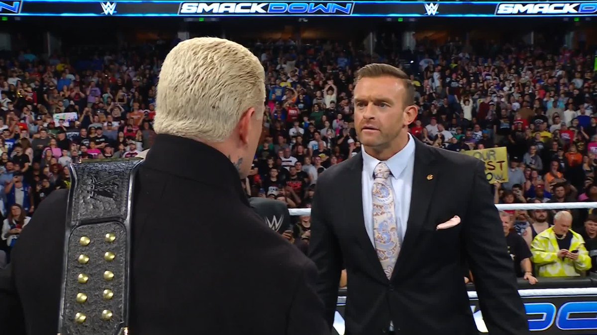 .Cody Rhodes is FED UP 😤 He wants a Ladder Match against Kevin 👀 #SmackDown