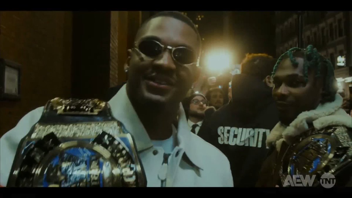 NYC! Your CHAMPS are HOME! Watch #AEWRampage on TNT! Private Party | Private Party