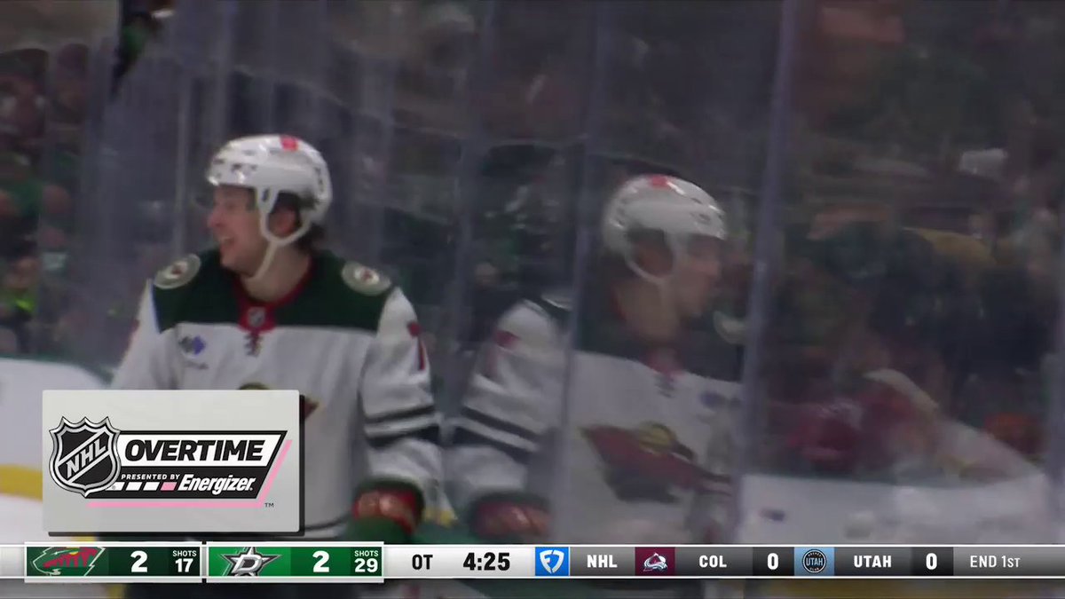 BROCK FABER OT WINNER!! 😱 Faber scores on the wraparound to win it for the Minnesota Wild in Energizer overtime!