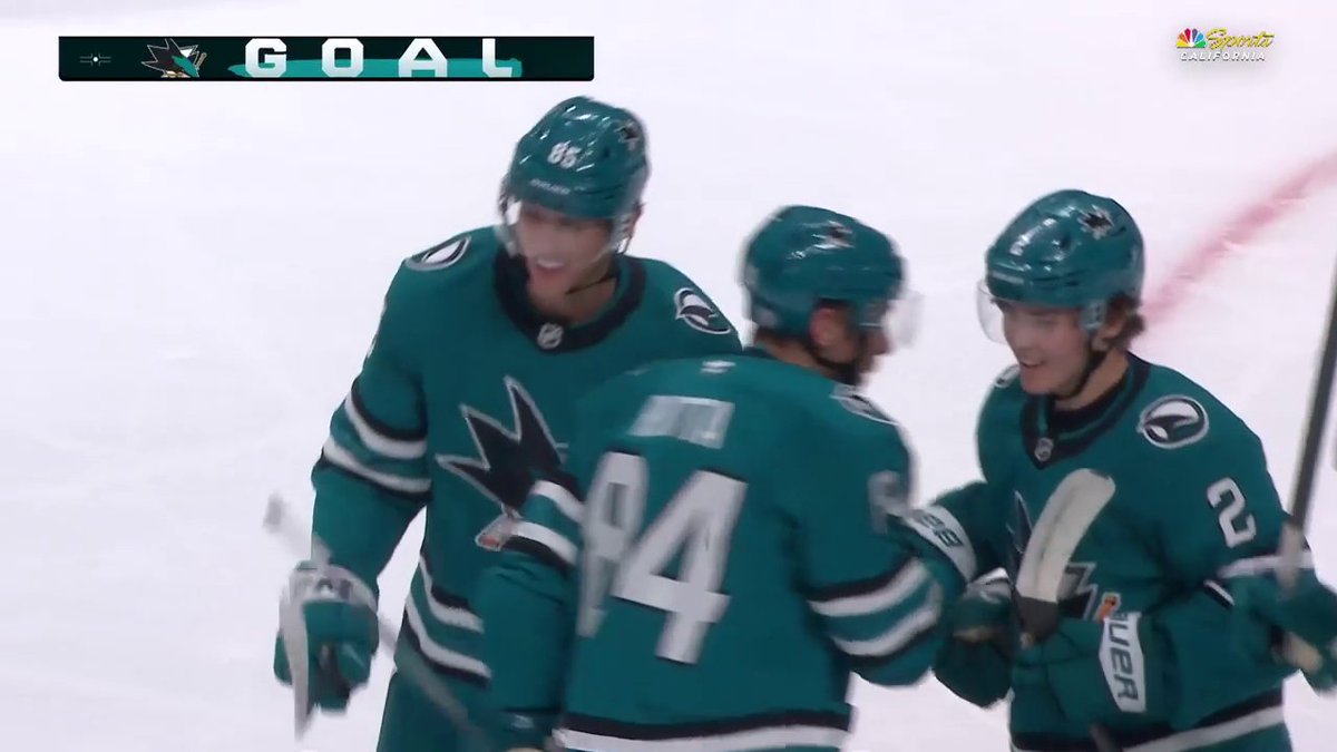 That's a special moment! 🚨 Shakir Mukhamadullin has scored his first NHL goal!