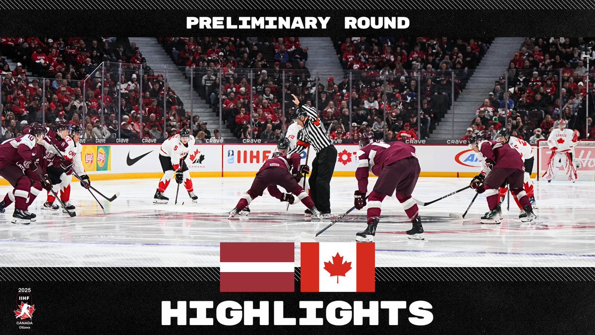Eriks Mateiko scored the game winner in the 8th round of a penalty-shot shootout to give Latvia win over Canada.🇱🇻🇨🇦 #WorldJuniors #LATCAN #IIHF LV Hokeja federācija