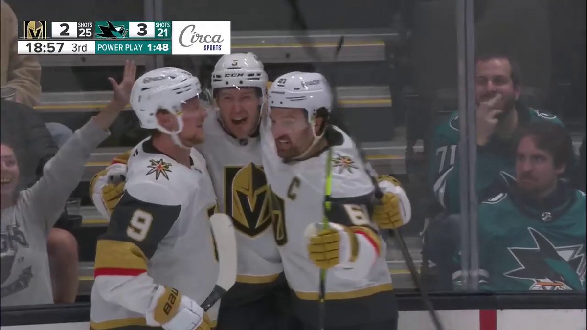 The Vegas Golden Knights strike twice shorthanded just 23 seconds apart! 😱