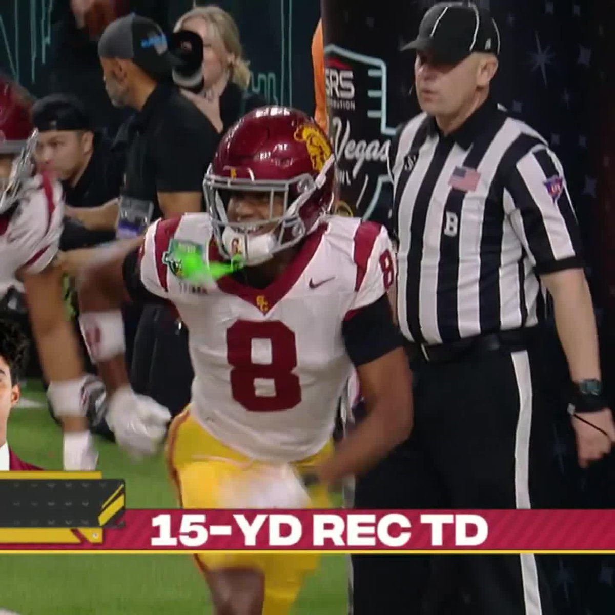 USC TAKES ITS FIRST LEAD WITH 4:30 TO GO IN THE 4TH 👀🍿