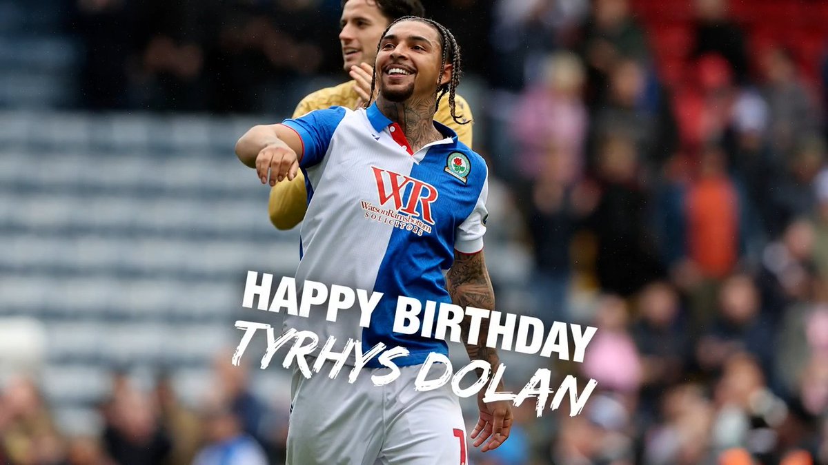 🎂 Happy birthday to our number 🔟 Tyrhys Dolan! 🌟 #Rovers 🔵⚪️