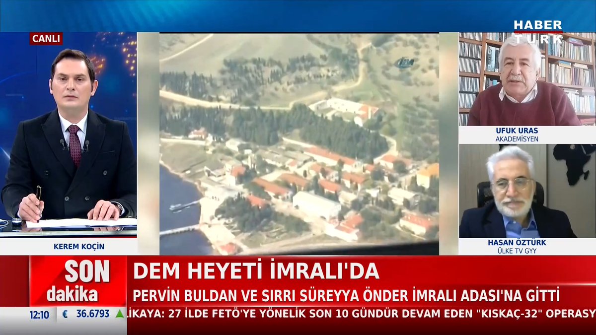 Sırrı Süreyya Önder ve Pervin Buldan, terör örgütü elebaşı Abdullah Öcalan ile görüşüyor. Görüşme sonrası nasıl bir açıklama bekleniyor? Akademisyen Ufuk Uras #HaberBülteni'nde İ. Kerem Koçin'e değerlendirdi.