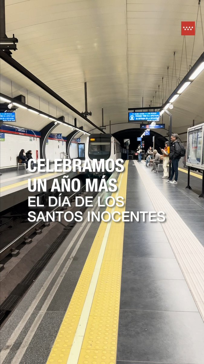 😇 ¿Qué habrá pasado el #DíaDeLosInocentes en Metro de Madrid? ¡No pierdas detalle! 😆