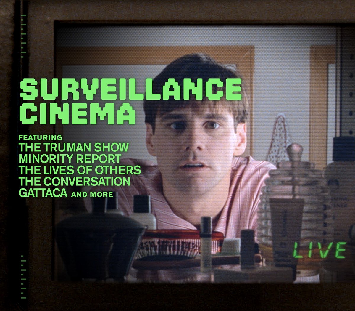 SURVEILLANCE CINEMA 📺 Coming to Criterion Channel in January! Playing upon both our paranoia of being watched and the pleasures of watching, this collection encompasses everything from classic conspiracy thrillers to science-fiction mind-benders. Watch films by Francis Ford Coppola, Wim Wenders, George Lucas, Peter Weir, and many more!