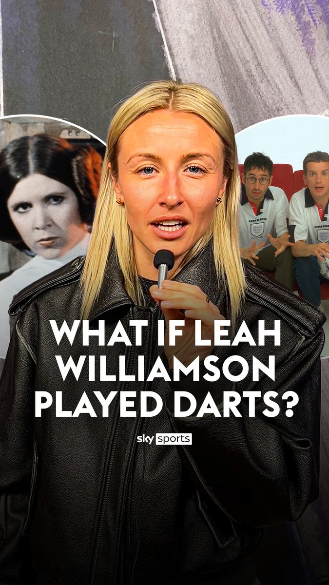 Your new favourite dart player... 🥁 Princess Leah Williamson 👸