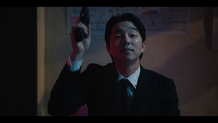 Gi-hun and The Salesman playing Russian Roulette was a masterpiece. #SquidGame2