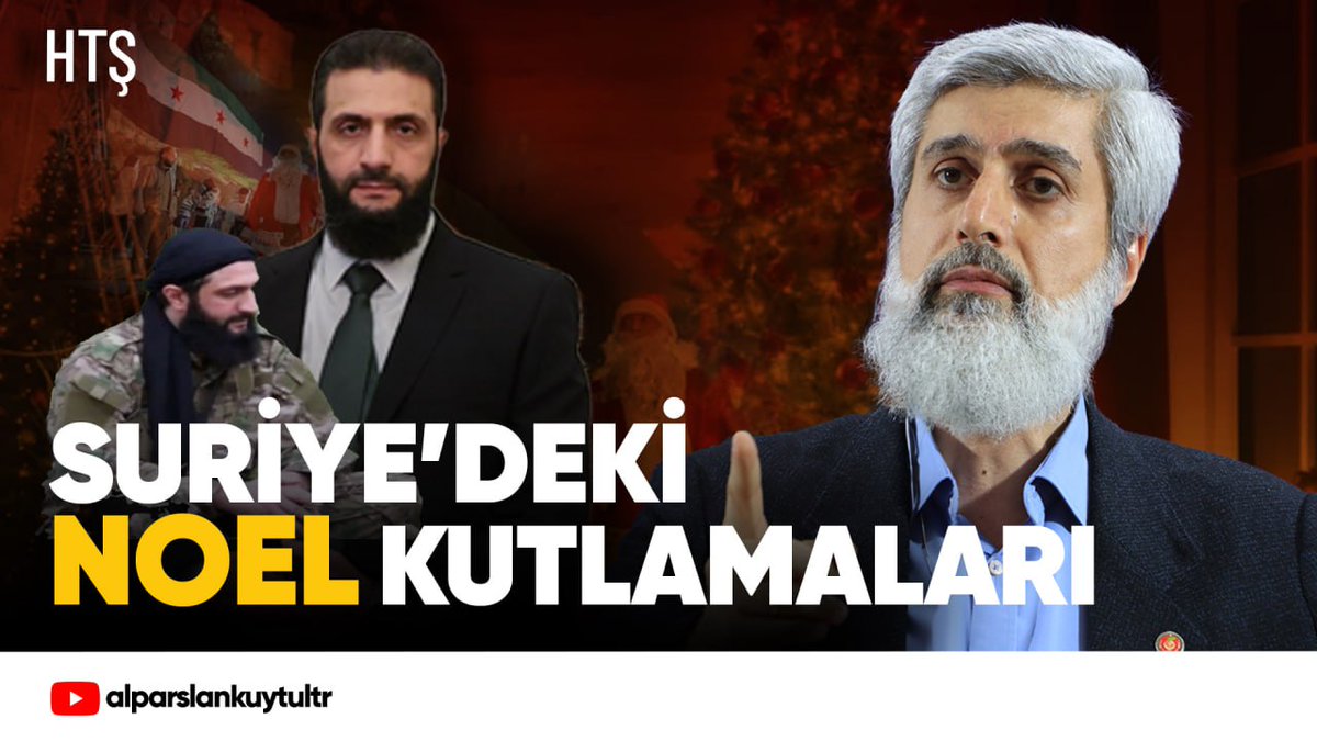 HTŞ lafta şeriatçı bir örgüt. Nasıl oluyor da Noel Bayramı’nı kutluyor? Şimdi benim şüphe etmeye hakkım var mı, yok mu? Şüphelerim haklı mıymış, değil miymiş? Müslümanlar saf olmamalılar, akıllı olmalılar.