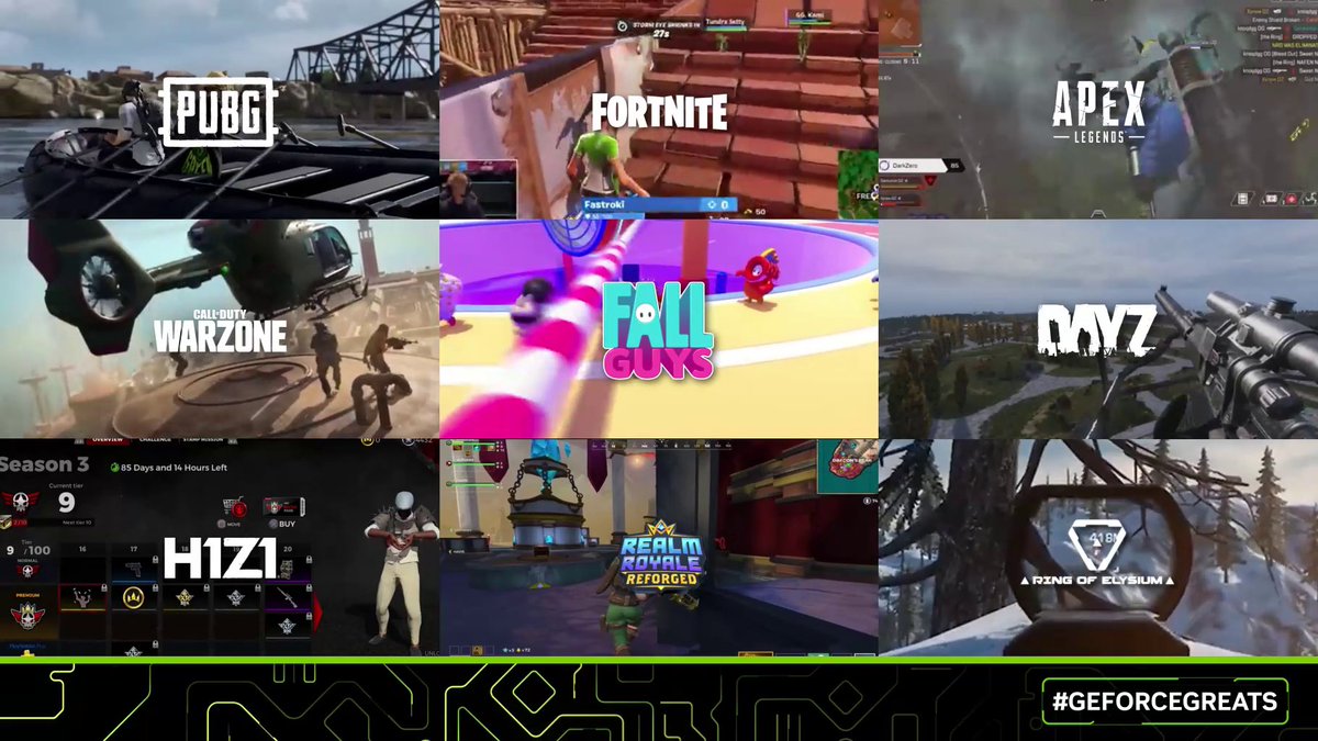Which battle royale game was the go-to for you &amp; the squad? 🏁 #GeForceGreats