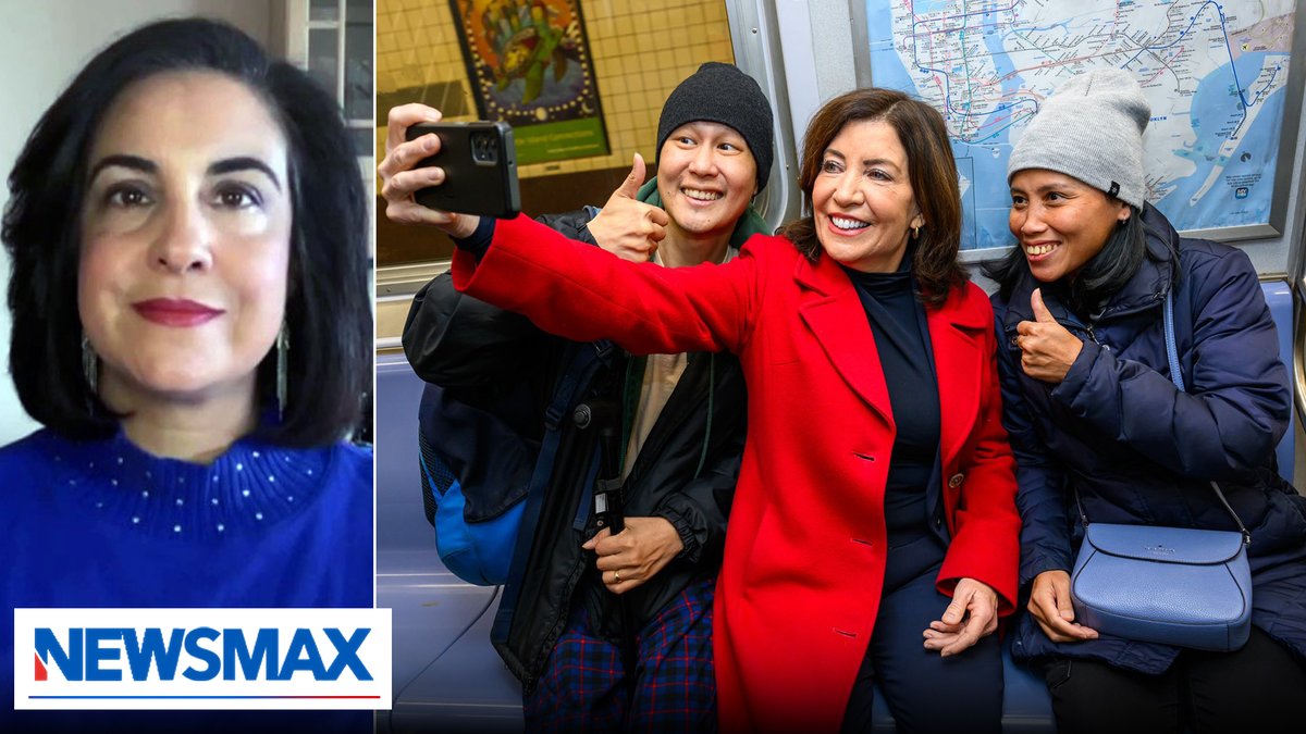 "I dare [NY Gov. Kathy Hochul] to ride the subway alone and see how comfortable she feels then… " — NY Rep. Nicole Malliotakis responds to a video posted by Hochul touting the safety of NYC subways Nicole Malliotakis Rita Cosby