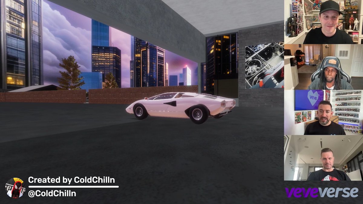 🚗 💨 Lambo flex in the #VeVeVerse! Beta Tester $coldchilln takes us on a ride, showing off his Lamborghini in his virtual showroom. This is just a taste of what’s coming... Ready to explore the future of digital collecting? 📹 Watch the teaser 👇 #VeVeFam #DigitalCollectibles #AR #Lamborghini #Metaverse