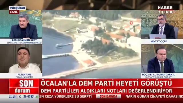 DEM Parti Öcalan ile görüştü... Yeni süreç nasıl ilerleyecek? Yazar ve Siyasetçi Altan TAN #DoğuBatı'da Nevzat Çiçek'e anlattı.